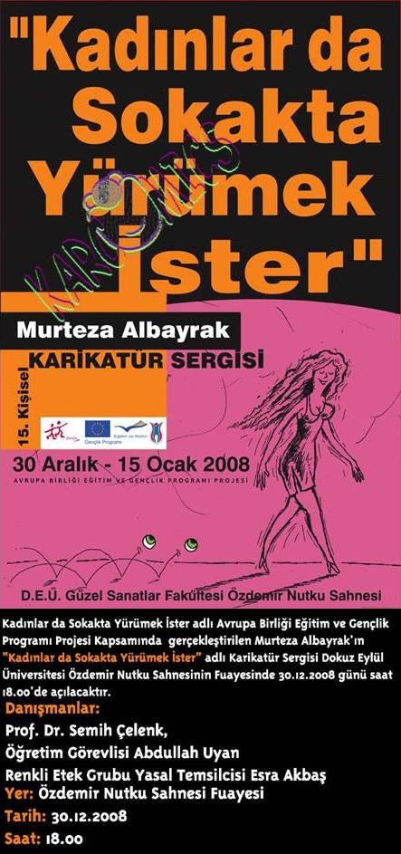 Turkish Cartoonist Murteza Albayrak Exhibition